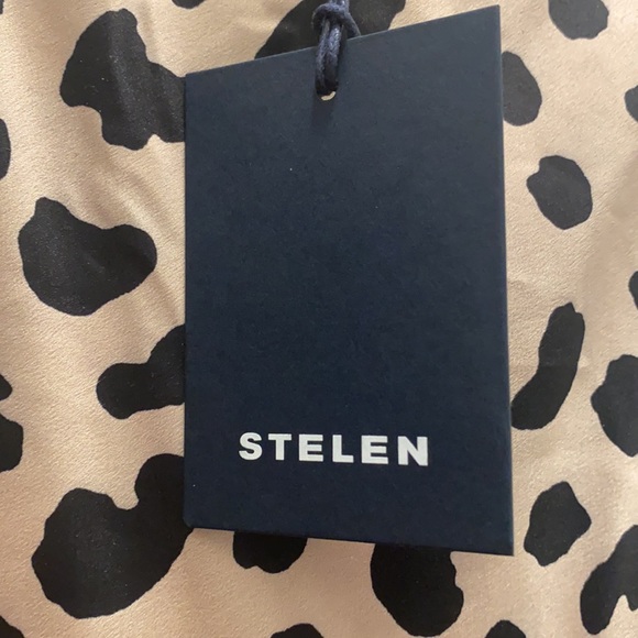 NWT Stelen Madina Slip Skirt in Cheetah - Picture 3 of 3